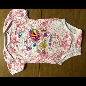 3/$15 Sz 24M Ft Walton Beach FL Fish Onsie NWOT